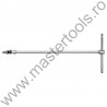 YT-15278 YATO Cheie tubulara hexagonala 13 mm T, articulatie cardanica
