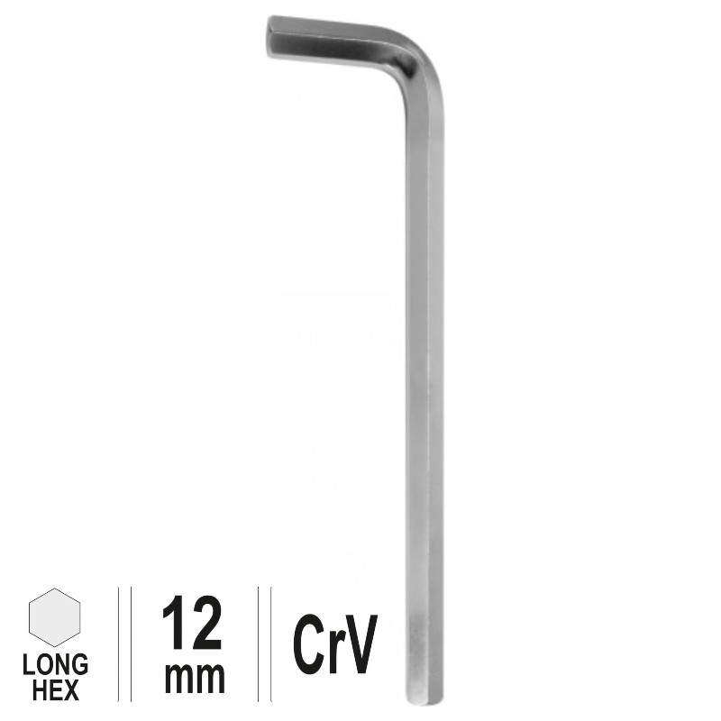 YT-05443 YATO Imbus hexagonal 12 mm, tip L