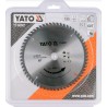YT-60907 YATO Disc circular pentru aluminiu 180 x 20 x 2.4 mm,60 dinti