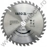 YT-60482 YATO Disc circular pentru lemn 180 x 20 x 2.4 mm, 36 dinti
