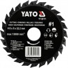 YT-59171 YATO Disc circular raspel depresat 115x5x22.2mm