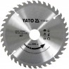 YT-60489 YATO Disc circular pentru lemn 190 x 30 x 3.2 mm, 40 dinti