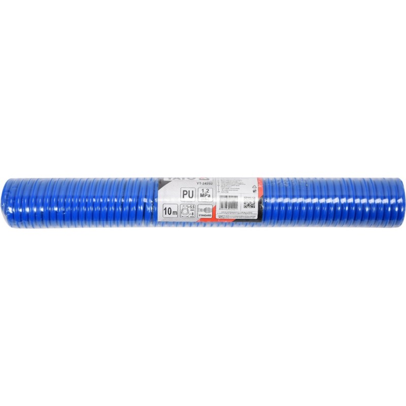 YT-24202 YATO Furtun spiralat pentru aer comprimat 5.5x8mm lungime 10m