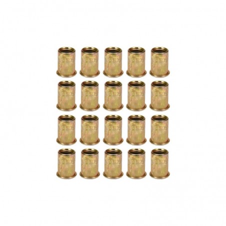 YT-36471 YATO Set 20 piulite nituibile, marime M4, lungime 11 mm
