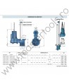 Pompe cu instalatie fixa PVXCm50 Vortex Pedrollo
