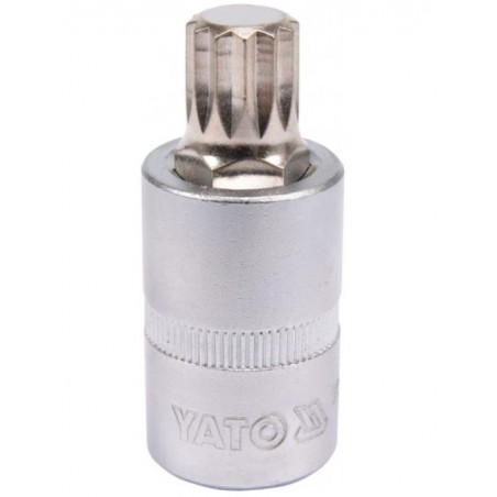YT-04345 YATO Bit spline M14, cu adaptor prindere patrat 1/2