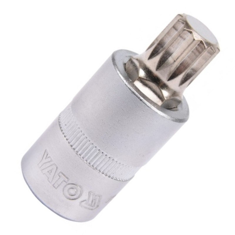 YT-04345 YATO Bit spline M14, cu adaptor prindere patrat 1/2".