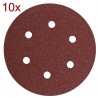 180713 RAIDER Set 10 foi abrazive rotunde 150 mm, granulatie 60
