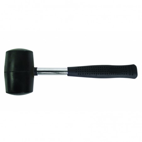 240902 GADGET Ciocan din cauciuc cu maner din metal 340g