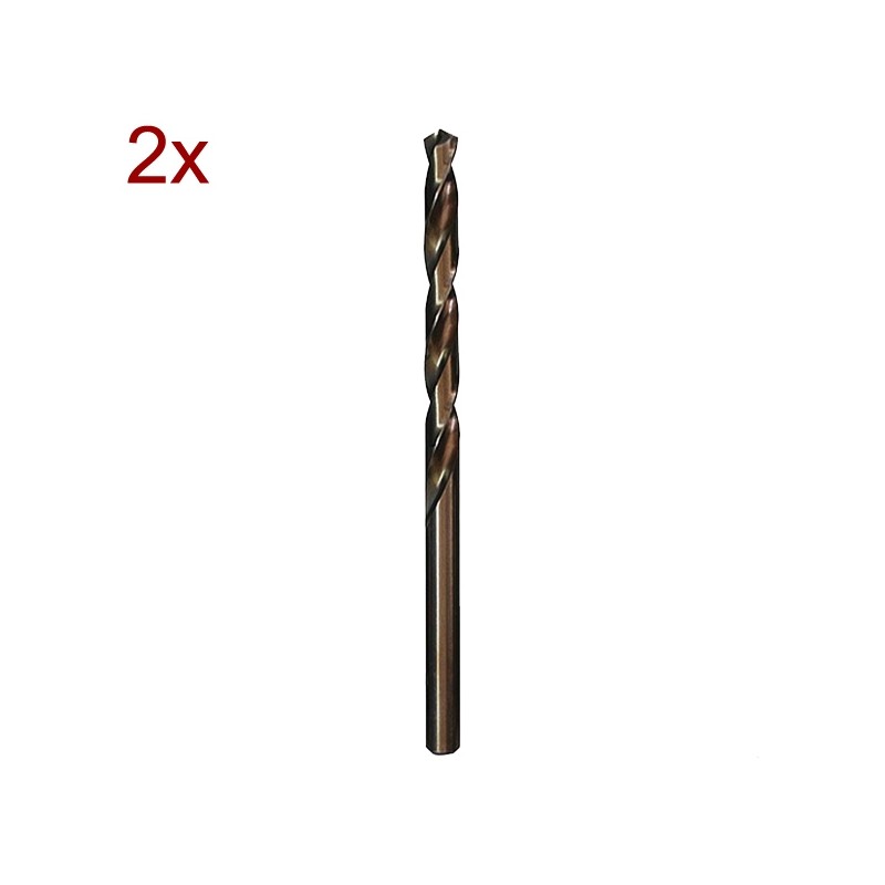157700 RAIDER Set 2 burghie 4 mm HSS-Co 5% metal, prindere cilindrica