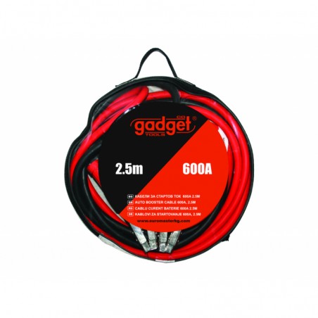 339952 GADGET Set cabluri de pornire auto 600A, lungime 2.5m
