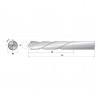 157722 RAIDER Burghiu 10 mm HSS-Co 5% metal, prindere cilindrica