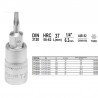 YT-04301 YATO Bit TORX T8, adaptor prindere patrat 1/4", lungime 37 mm