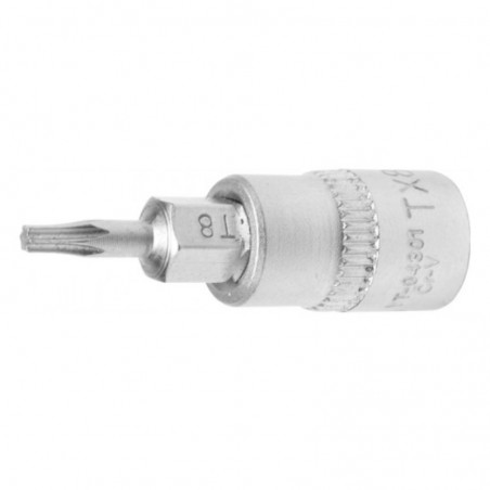 YT-04301 YATO Bit TORX T8, adaptor prindere patrat 1/4", lungime 37 mm