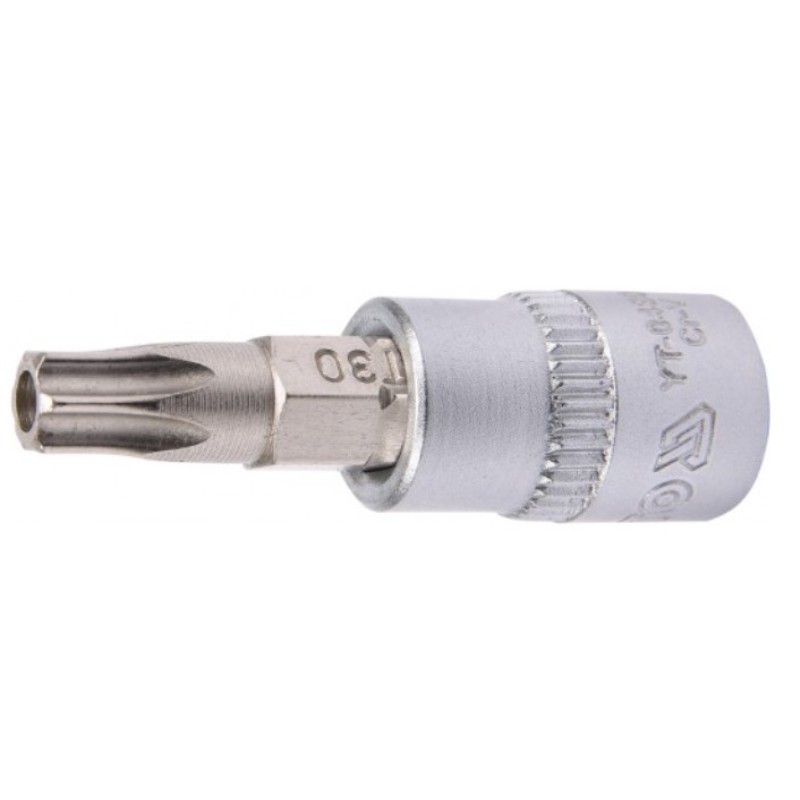 YT-04306 YATO Bit TORX T30,adaptor prindere patrat 1/4",lungime 37 mm.