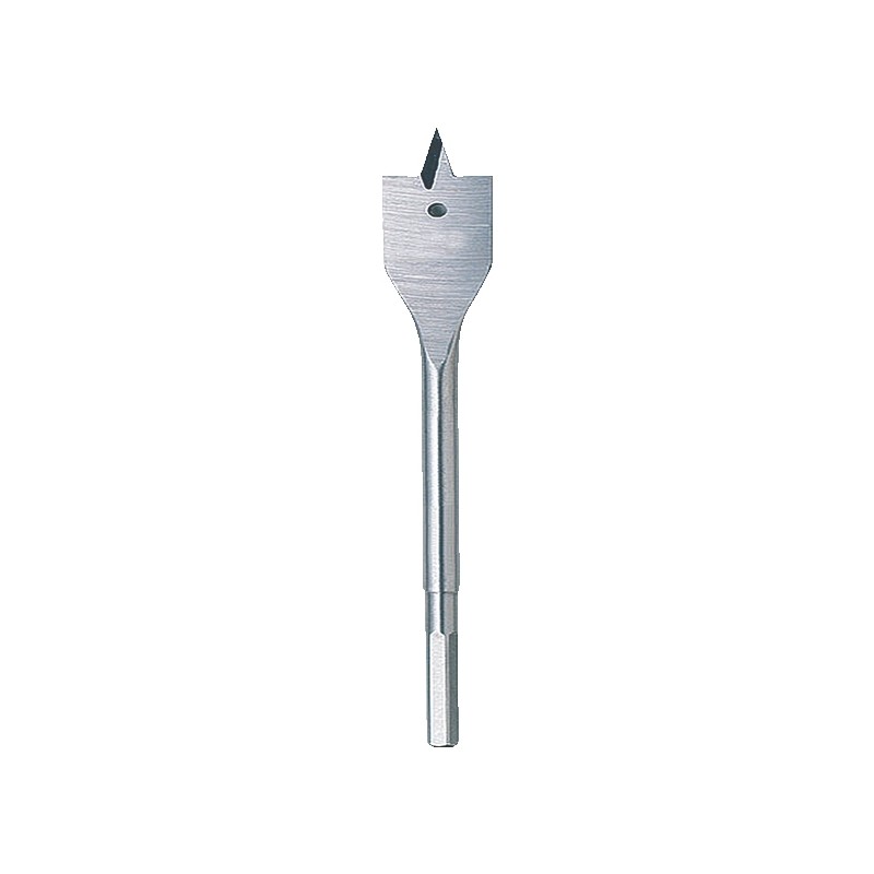 157742 RAIDER Burghiu plat gaurit lemn prindere hex 1/4, diametru 22mm