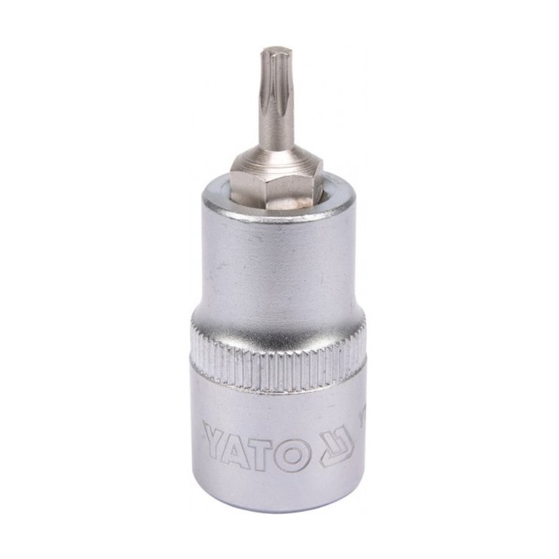 YT-04311 YATO Bit TORX T25,adaptor prindere patrat 1/2",lungime 50 mm.