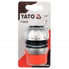 YT-99826 YATO Conector cu blocare pentru furtun 3/4".