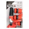 YT-99820 YATO Stut furtun cu accesorii 4 piese, 1/2"-3/4"