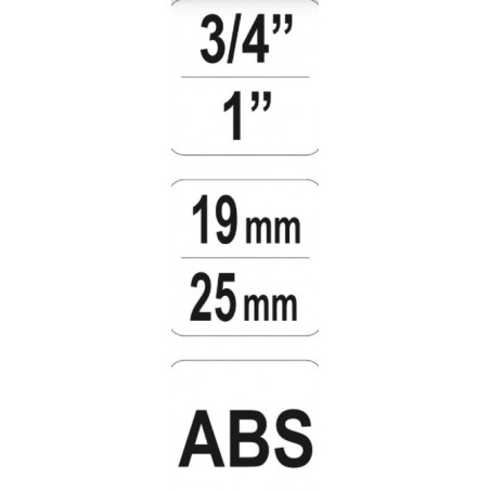 YT-99815 YATO Mufa pentru robinet cu filet interior, diametru 3/4"-1"