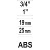 YT-99815 YATO Mufa pentru robinet cu filet interior, diametru 3/4"-1"