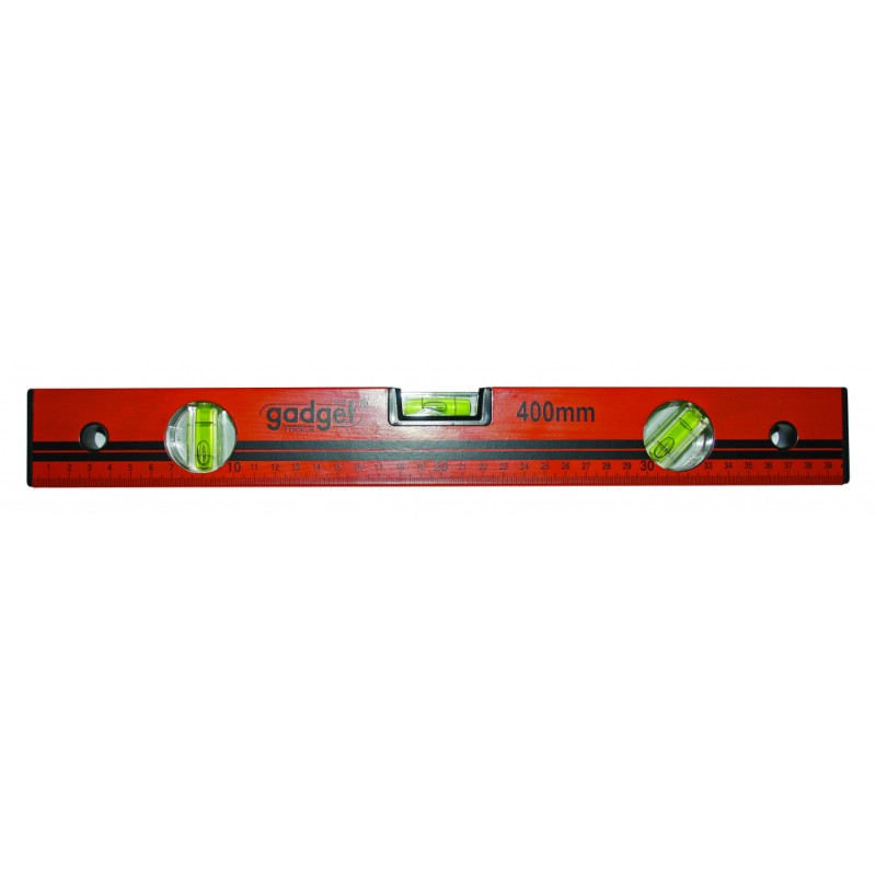 270702 GADGET Nivela aluminiu cu 3 bule, 400mm