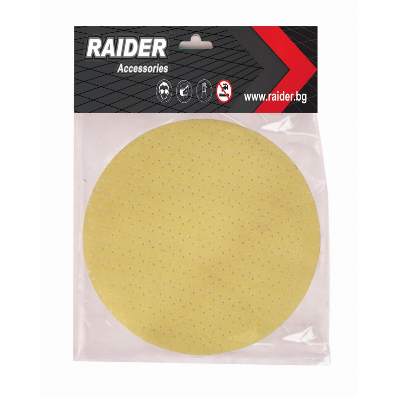 180722 RAIDER Disc smirghel slefuitor peretiVELCRO 225mm granulatie120