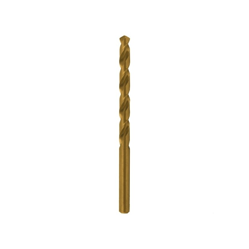 150664 RAIDER Burghiu pentru metal HSS+TIN, prindere cilindrica, 4.5mm