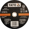 YT-5927 YATO Disc pentru taiat metal, 230 x 2.0 x 22 mm