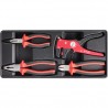 YT-55464 YATO Set 4 clesti izolati pentru dulap scule