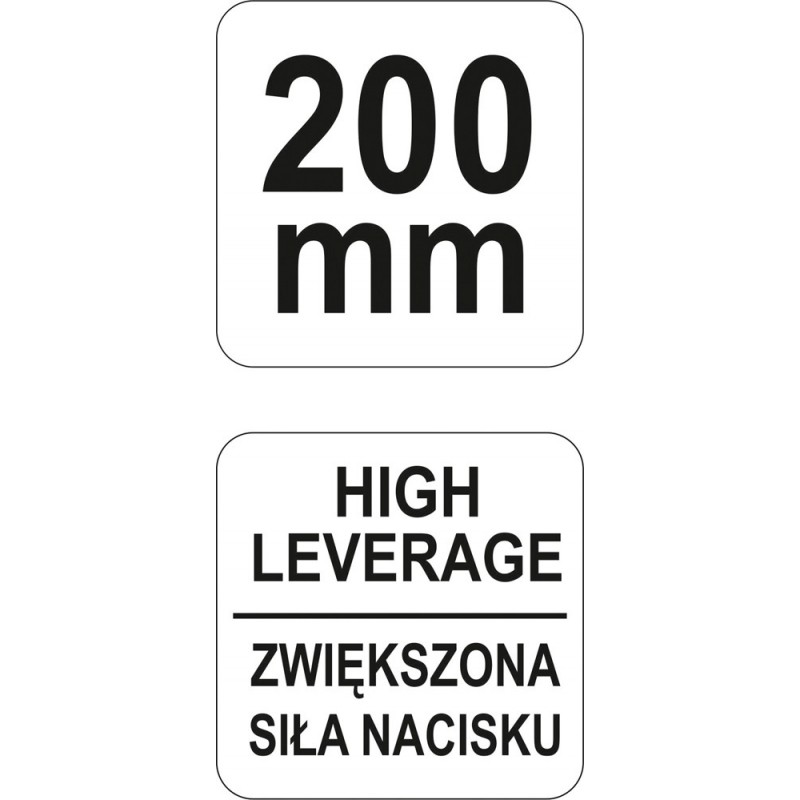 YT-6582 YATO Patent univesal, lungime 8'' (200mm)