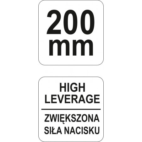 YT-6582 YATO Patent univesal, lungime 8'' (200mm)