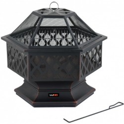 99703 LUND Gratar/ semineu de gradina, dimensiuni 70x60x63 cm