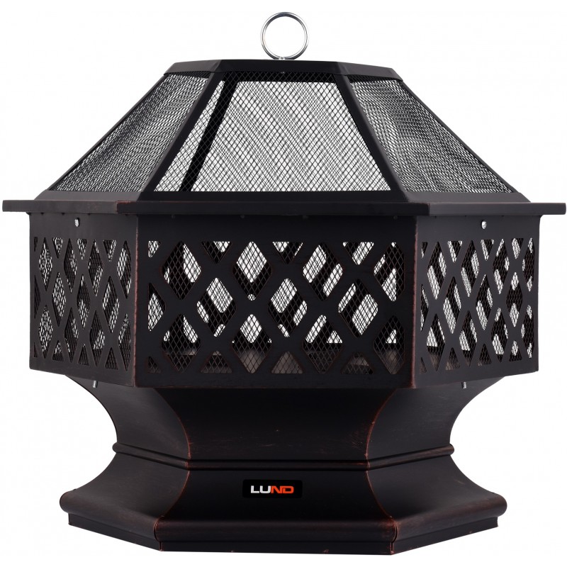 99703 LUND Gratar/ semineu de gradina, dimensiuni 70x60x63 cm