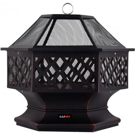 99703 LUND Gratar/ semineu de gradina, dimensiuni 70x60x63 cm