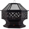 99703 LUND Gratar/ semineu de gradina, dimensiuni 70x60x63 cm