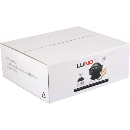 99703 LUND Gratar/ semineu de gradina, dimensiuni 70x60x63 cm
