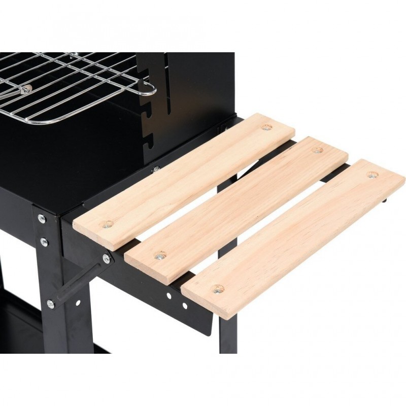 99592 LUND Gratar gradina cu grill pe carbune 48.5x26cm