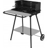 99582 LUND Grill cu deschidere frontala pe carbune 54X35cm