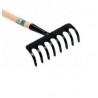 35740 FLO Grebla cu 6 dinti, coada de lemn