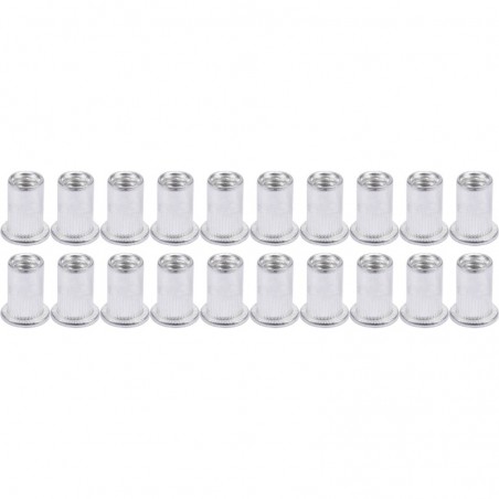 YT-36452 YATO Set 20 piulite nituibile M4, lungime 9 mm