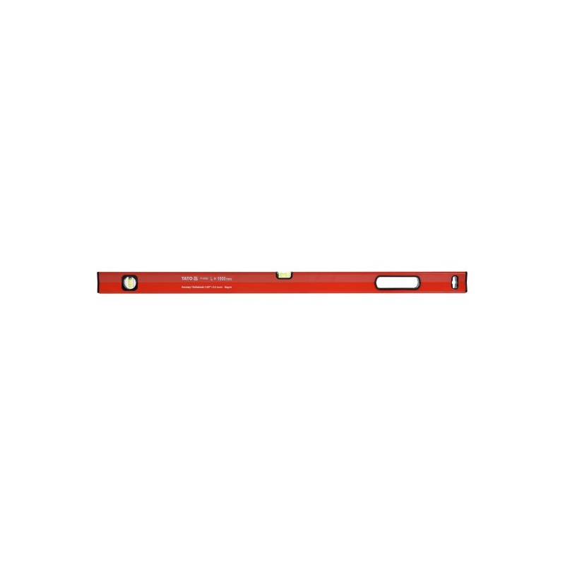 YT-30063 YATO Nivela magnetica,cu 2 bule,lungime 1000 mm,din aluminiu