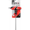 YT-05576 YATO Cheie imbus hexagonala 5 mm, tip T, lungime 140 mm
