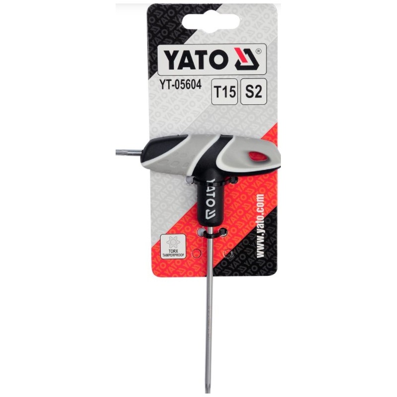 YT-05604 YATO Cheie imbus torx, dimensiune T15, tip T