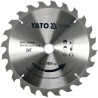 YT-60668 YATO Disc circular 235 x 25.5 x 2.5 mm, 24 dinti, pentru lemn