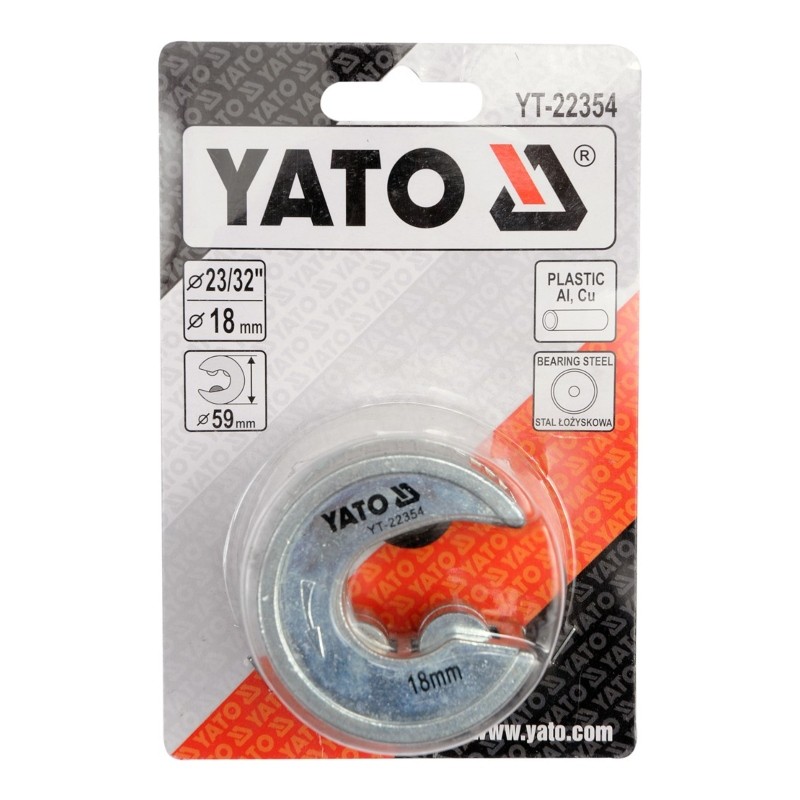 YT-22354 YATO Dispozitiv pentru taiat tevi, diametru 18 mm