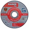 160120 RAIDER Disc pentru taiere metal inox 115х1.0х22.2mm