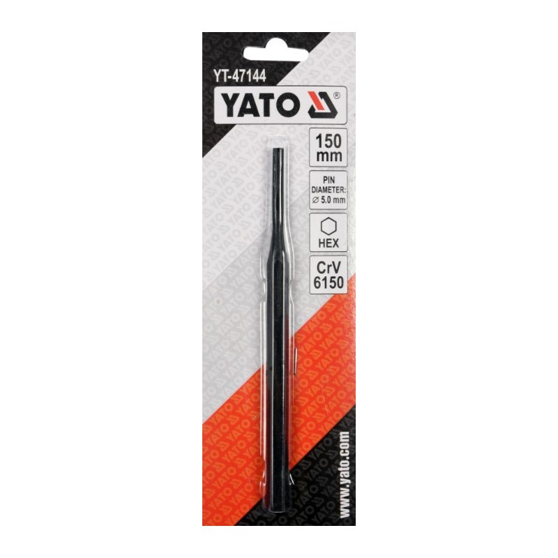 YT-47144 YATO Dorn diametru 5 mm, hexagon 9.4 mm, lungime 150 mm