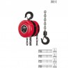 YT-5893 YATO Scripete cu lant 3 m, capacitate ridicare 2 tone