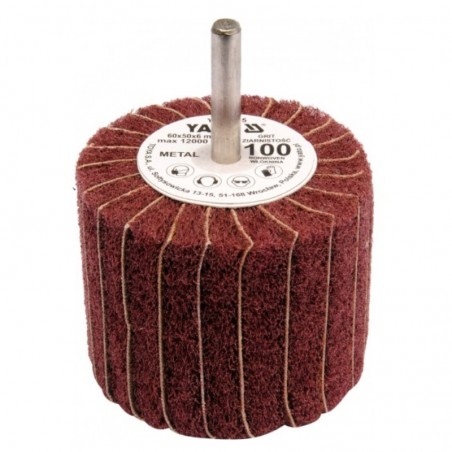 YT-83394 YATO Perie circulara abraziva tija,granulatie 60,60x50x6 mm